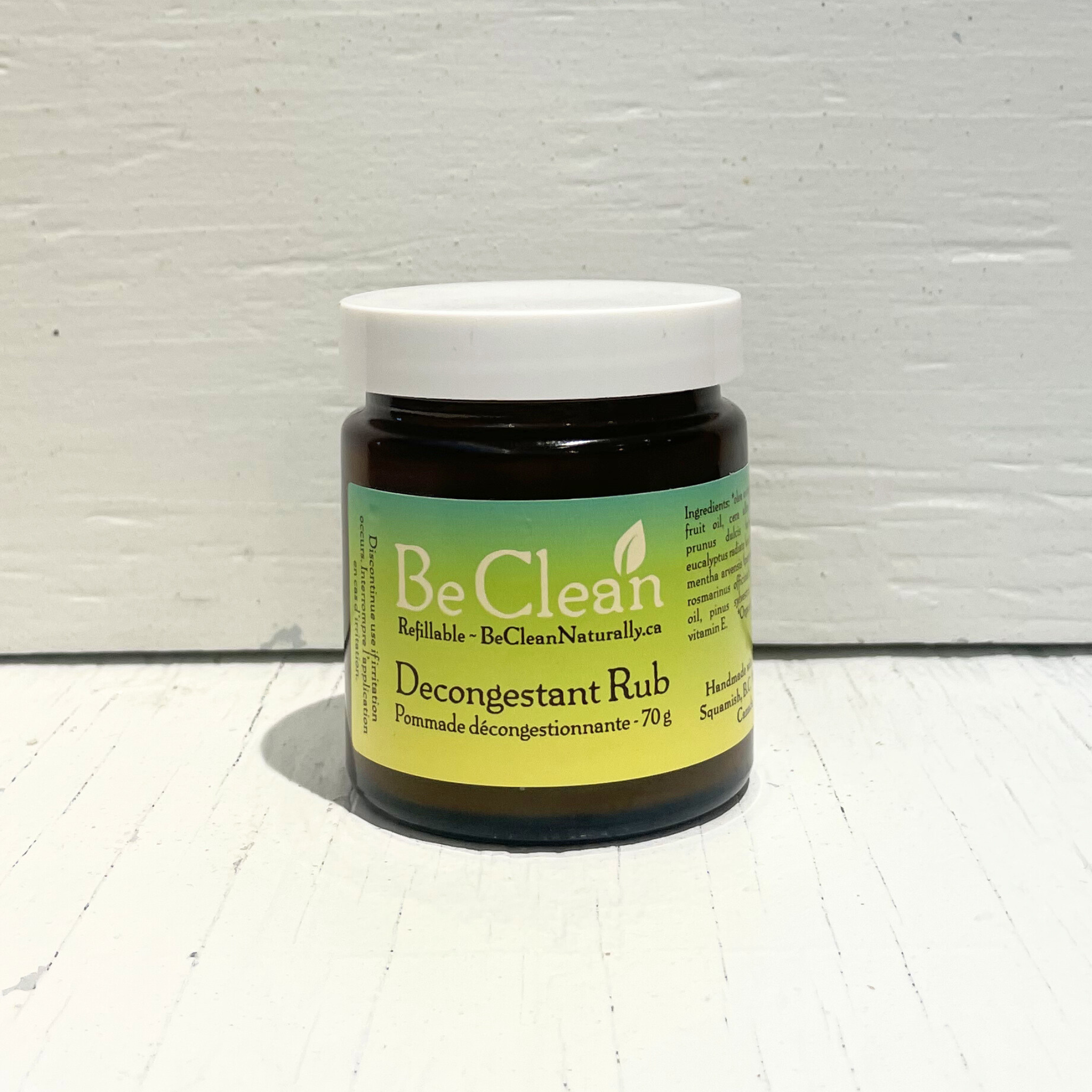 Decongestant Rub