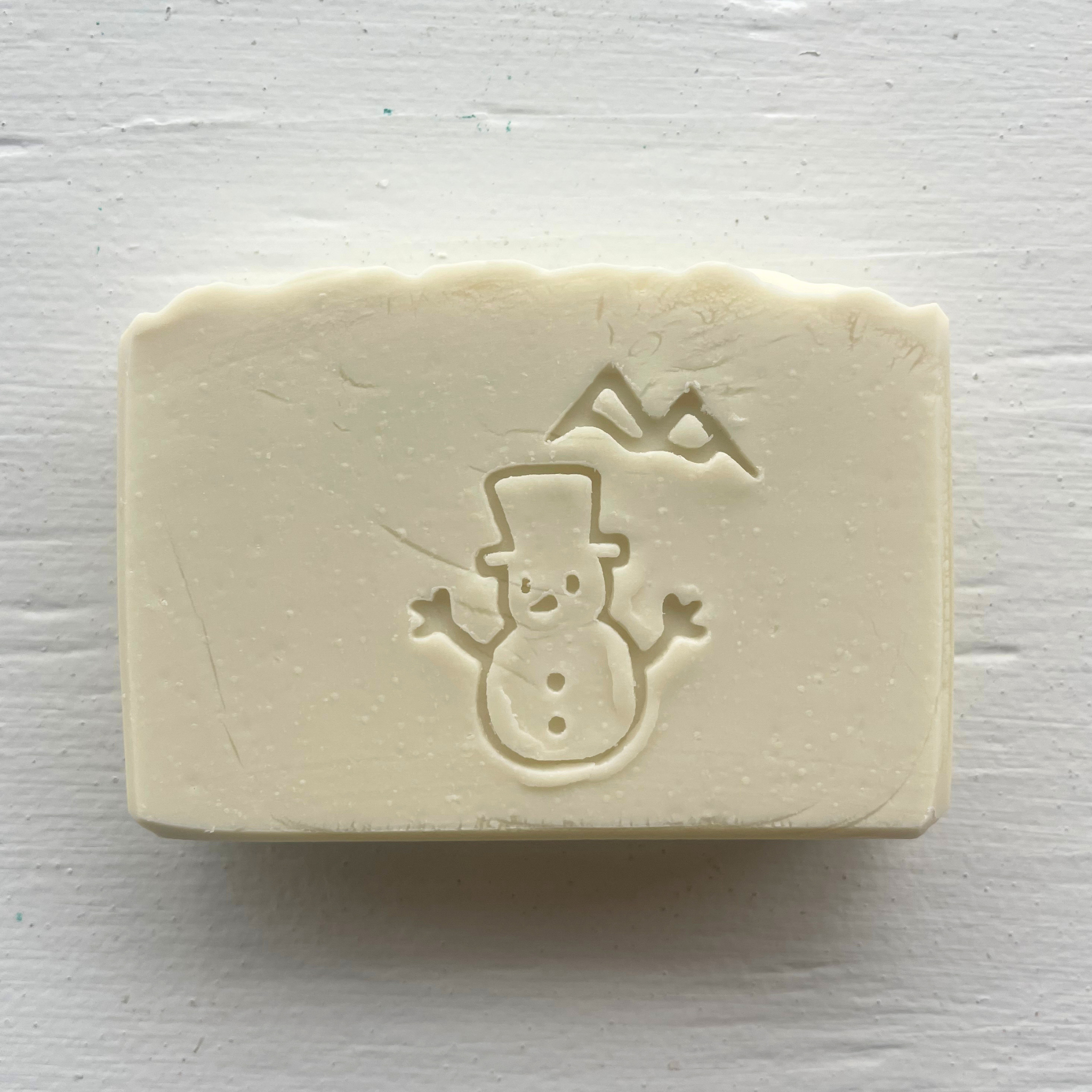 Snowperson Soap Bar