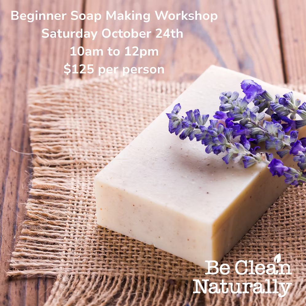 Beginner Cold Process Bar Soap Workshop